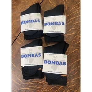 Bombas Youth (Aprox Age 5-8) Calf Crew Socks Size XS (Lot Of 4) Bee Better *NEW